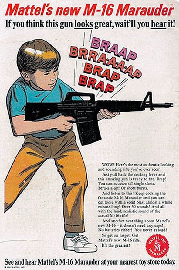 vintage gun ad