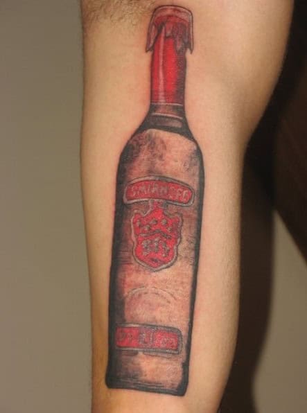 vodka tattoo