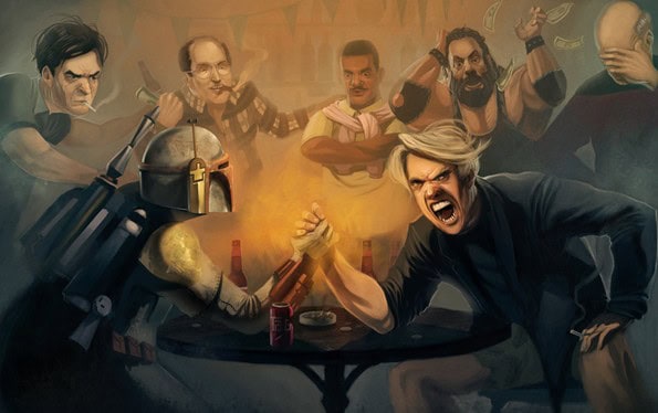 weird celebrity art