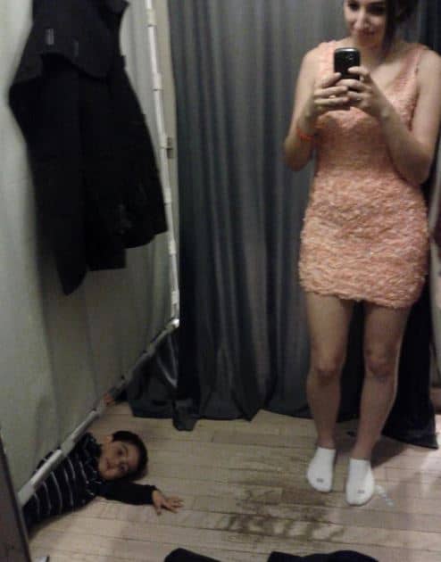 well this is awkward kid