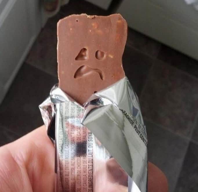 worlds saddest candy bar