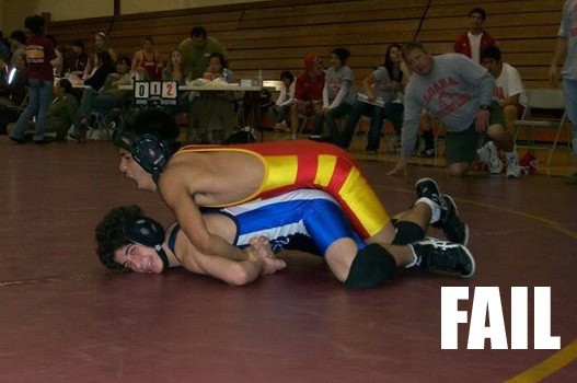 wrestling fails