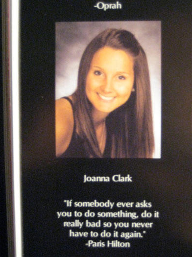 yearbook quote celebrity