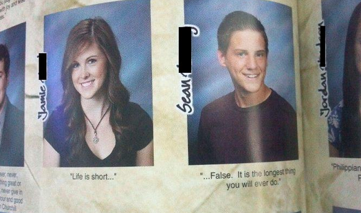 yearbook quote pwned