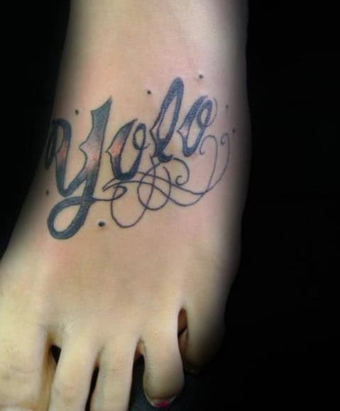 yolo tattoo