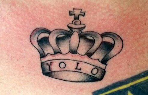 yolo tattoo fail