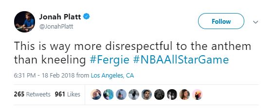Fergie's All Star Game National Anthem