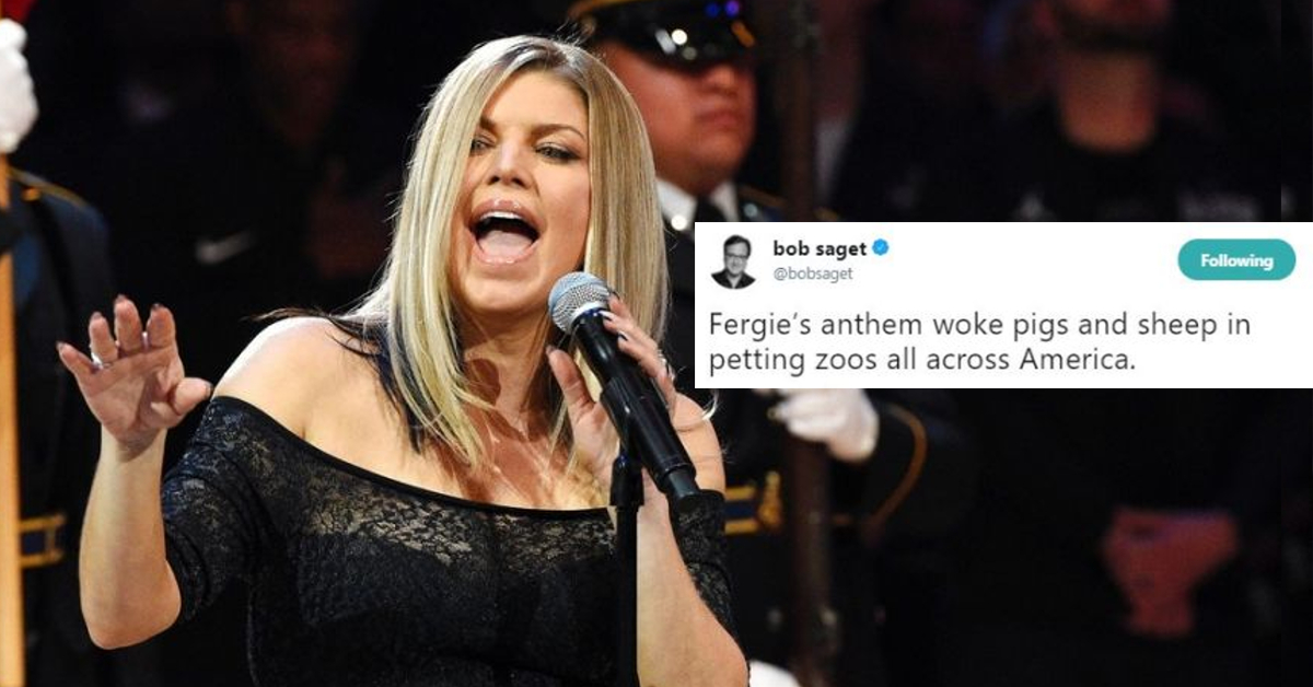Fergie's All Star Game National Anthem