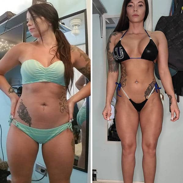 Same weight different size women, body transformations, weight loss goals, body goals, looking good, feeling good, dieting, exercise, same weight different size body transformations