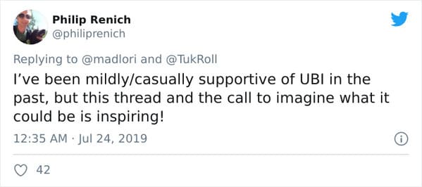 People should not have to work, UBI, universal basic income, countries with universal basic income, socialism, communism, capitalism, twitter thread, arguments for and against socialist policies, Lori Summers, viral