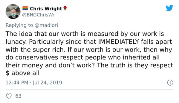 People should not have to work, UBI, universal basic income, countries with universal basic income, socialism, communism, capitalism, twitter thread, arguments for and against socialist policies, Lori Summers, viral