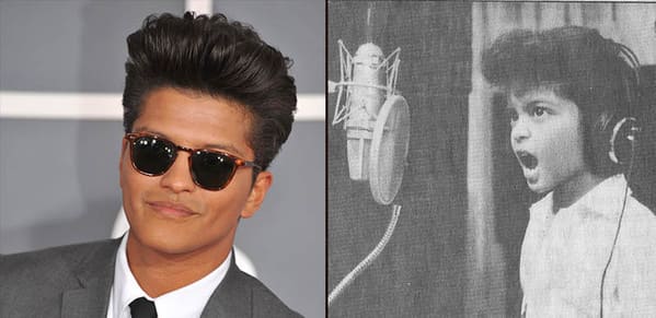 Bruno mars old photo singing as a kid, Photos of bands before they were famous, weird old photos, famous musicians when they were young, old pictures of band, wow, nostalgia, music, rock