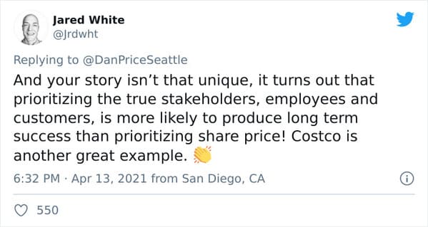 Dan Price CEO of Gravity Payments pay cut, Fox News mocks CEO for taking pay cut to pay his employees more, viral twitter thread about socialism, treating staff like people, the only good boss in the United States, pay cut CEO has last laugh, capitalism, socialist