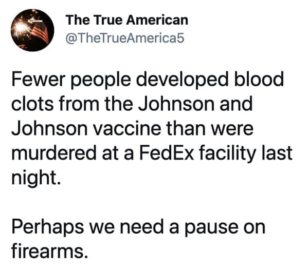 Funny memes about the Johnson and Johnson vaccine, J and J, Johnson vaccine, covid jokes, blood clots, pause on coronavirus vaccine, funny tweets, twitter memes, joke, lol