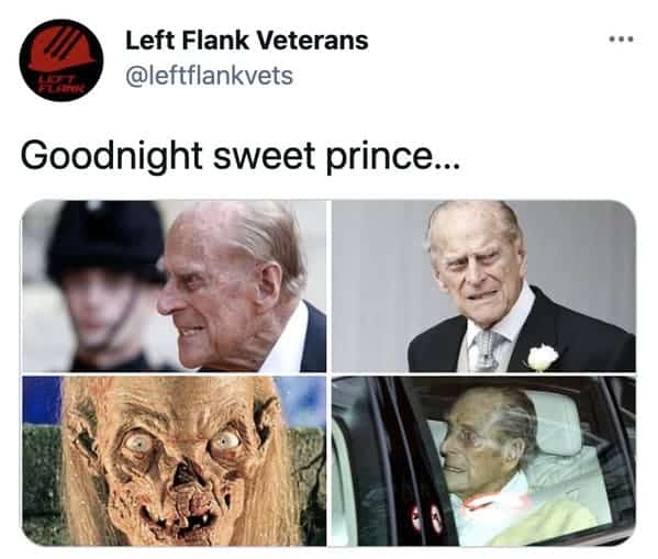 prince philip memes dying, prince philip memes. prince phillip memes, prince phillip dying memes, funny prince phillip dying memes, Prince philip death funny tweets, funny jokes about prince Philip dying, mean jokes, death, dying, dead, the royal family, Buckingham palace, RIP prince Philip