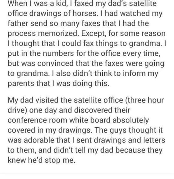 cute story about faxing dad office, Uplifting wholesome images, nice pictures of animals and people, humanity restored, wholesome pics, reddit, r wholesome, funny cute animals, feeling good