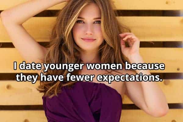 men dating younger women