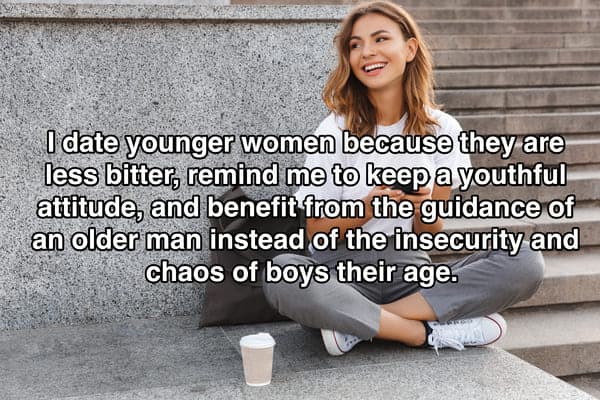 men dating younger women