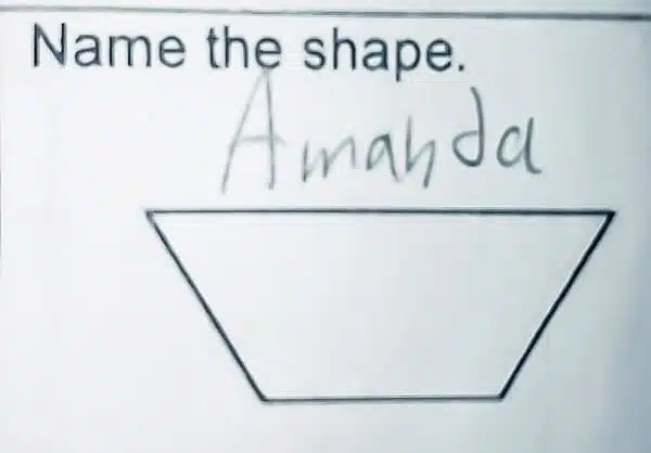 18. You asked for it. I'm going to name my circle potato too. Amanda's a great name for a shape!