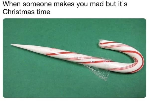 Christmas meme - candy cane shank