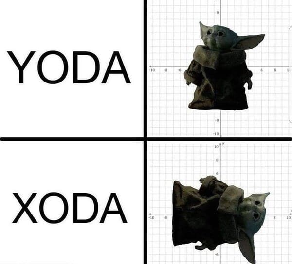 math meme - yoda xoda