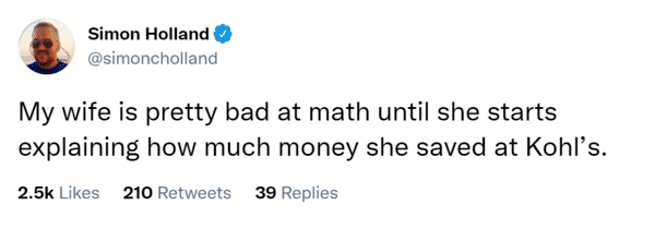 math meme - how much money saved